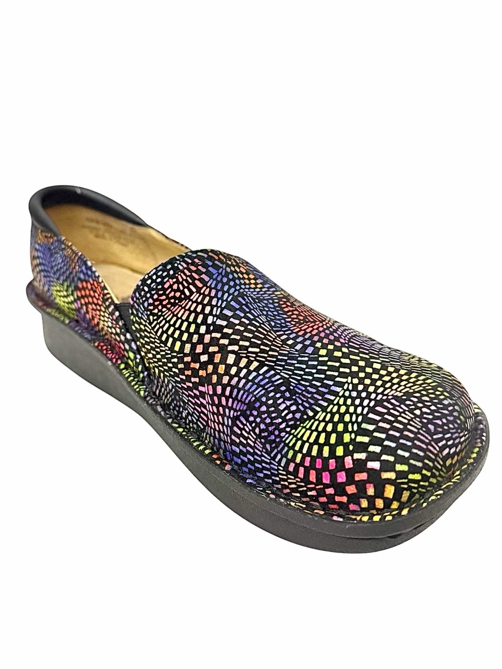 Alegria by PG Lite Deb 777 Women’s Leather Clogs Multicolor US 10 EU 40